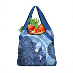 Australia Autism Awareness Grocery Bag 4 April Indigenous Butterfly