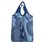 Australia Autism Awareness Grocery Bag 4 April Indigenous Butterfly
