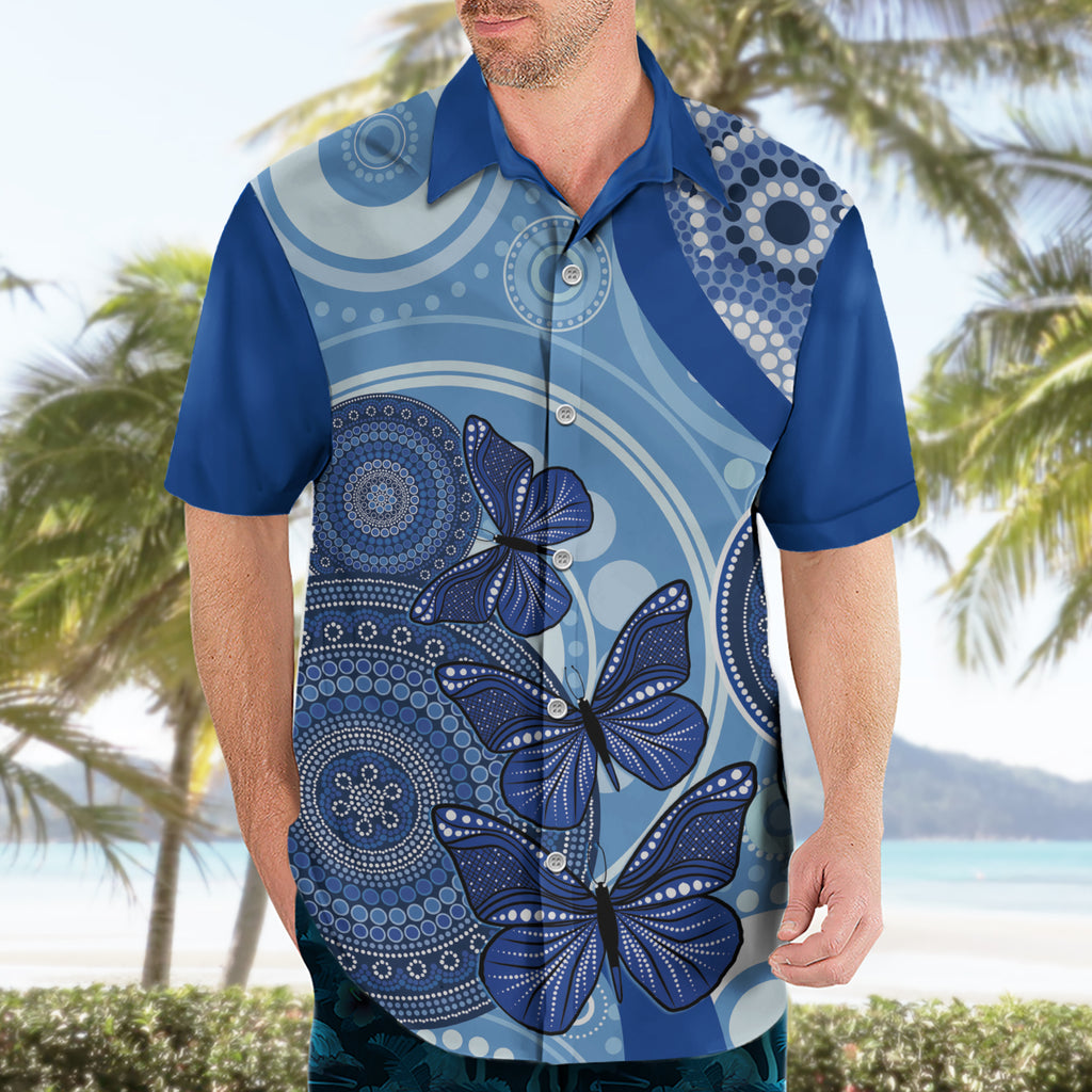Australia Autism Awareness Hawaiian Shirt 4 April Indigenous Butterfly