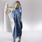 Australia Autism Awareness Hooded Blanket 4 April Indigenous Butterfly