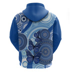 Australia Autism Awareness Hoodie 4 April Indigenous Butterfly