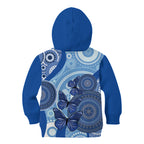 Australia Autism Awareness Kid Hoodie 4 April Indigenous Butterfly