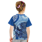 Australia Autism Awareness Kid T Shirt 4 April Indigenous Butterfly