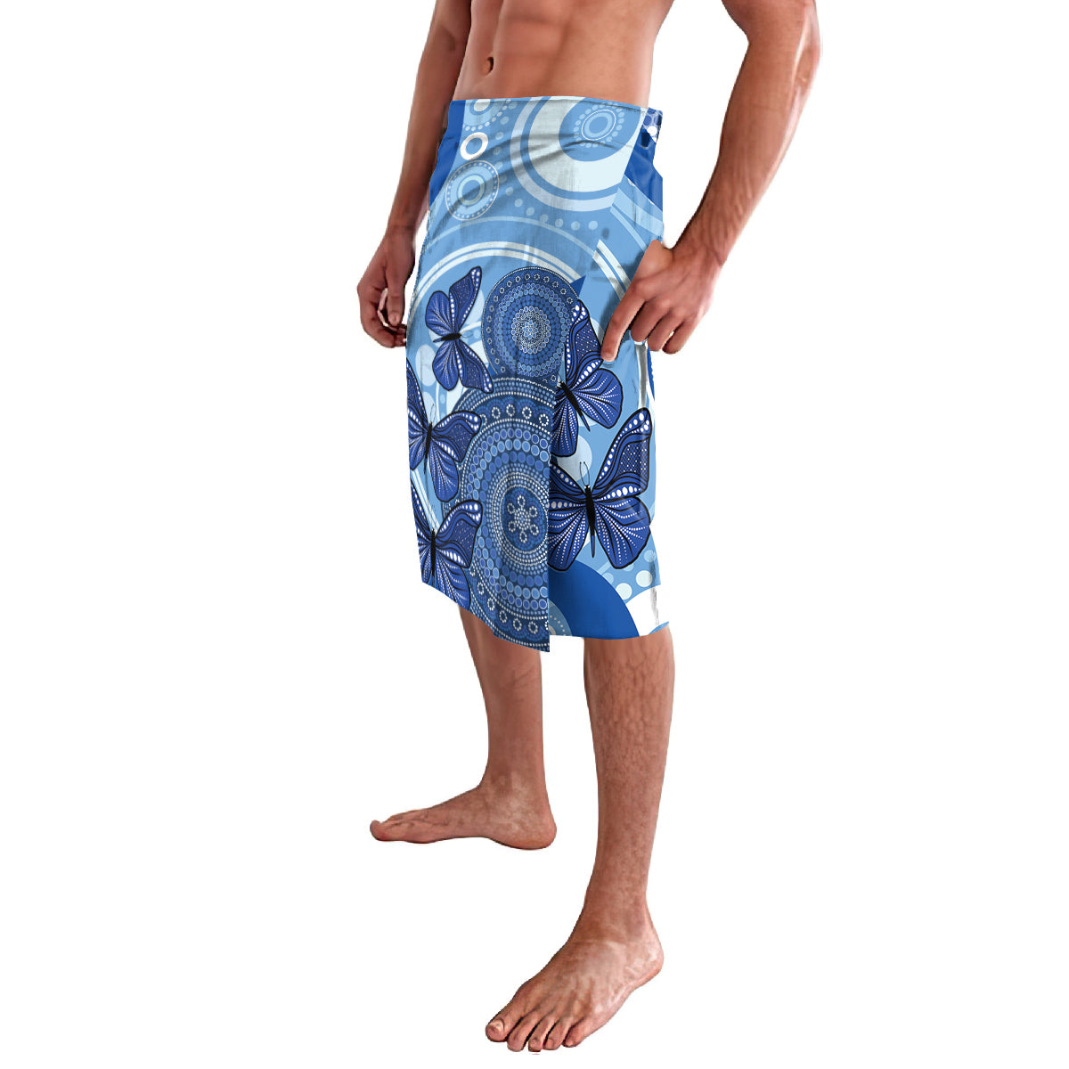 Australia Autism Awareness Lavalava 4 April Indigenous Butterfly