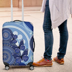 Australia Autism Awareness Luggage Cover 4 April Indigenous Butterfly