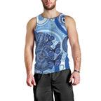 Australia Autism Awareness Men Tank Top 4 April Indigenous Butterfly