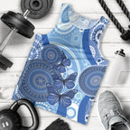 Australia Autism Awareness Men Tank Top 4 April Indigenous Butterfly