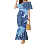 Australia Autism Awareness Mermaid Dress 4 April Indigenous Butterfly