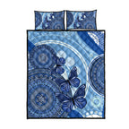 Australia Autism Awareness Quilt Bed Set 4 April Indigenous Butterfly