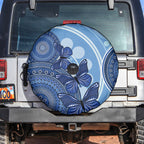 Australia Autism Awareness Spare Tire Cover 4 April Indigenous Butterfly
