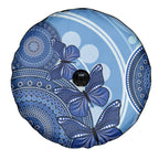 Australia Autism Awareness Spare Tire Cover 4 April Indigenous Butterfly