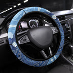 Australia Autism Awareness Steering Wheel Cover 4 April Indigenous Butterfly