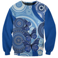 Australia Autism Awareness Sweatshirt 4 April Indigenous Butterfly