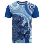 Australia Autism Awareness T Shirt 4 April Indigenous Butterfly