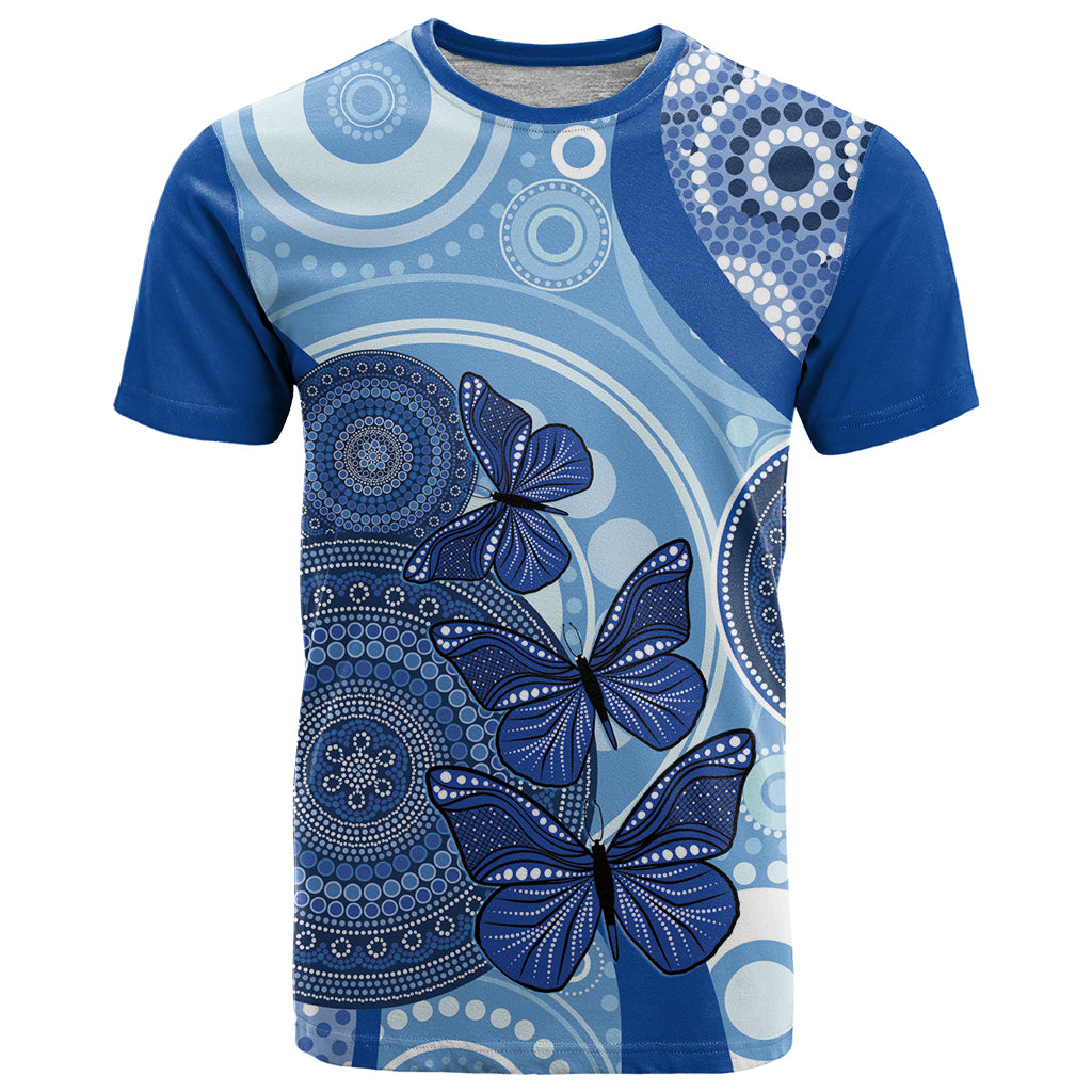Australia Autism Awareness T Shirt 4 April Indigenous Butterfly
