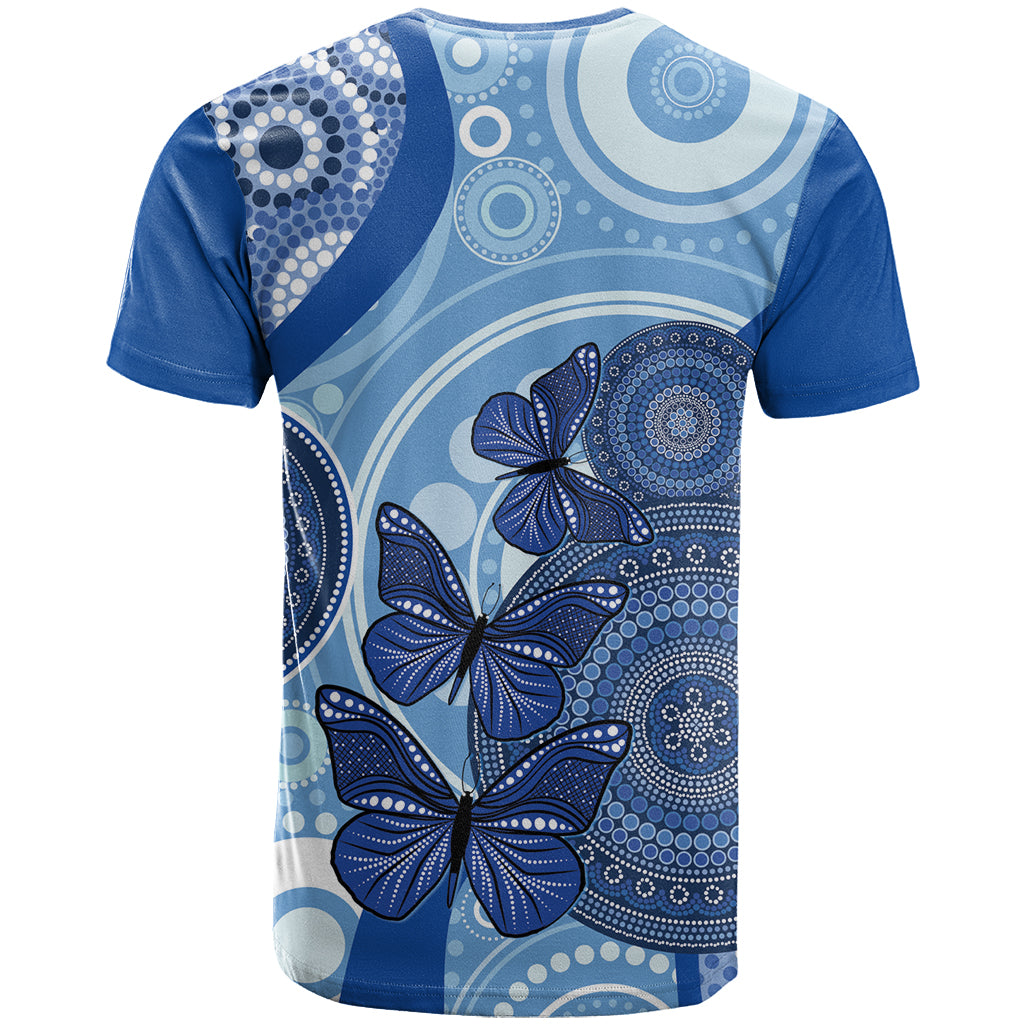 Australia Autism Awareness T Shirt 4 April Indigenous Butterfly