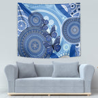 Australia Autism Awareness Tapestry 4 April Indigenous Butterfly