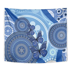 Australia Autism Awareness Tapestry 4 April Indigenous Butterfly