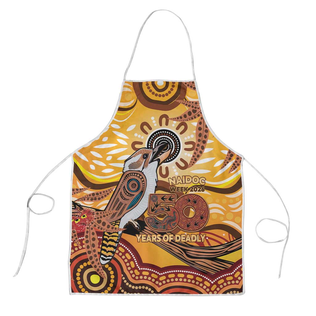 Kookaburra Australia NAIDOC Week 2026 Apron 50 Years Deadly Indigenous Art