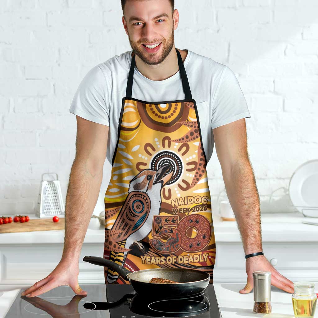 Kookaburra Australia NAIDOC Week 2026 Apron 50 Years Deadly Indigenous Art