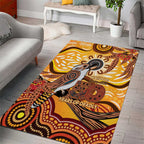 Kookaburra Australia NAIDOC Week 2026 Area Rug 50 Years Deadly Indigenous Art