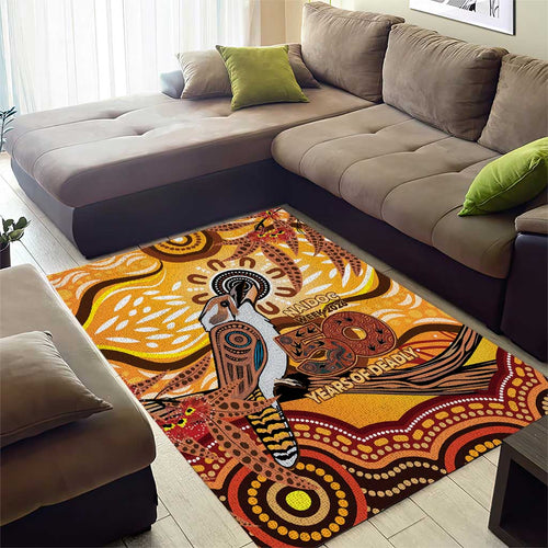 Kookaburra Australia NAIDOC Week 2026 Area Rug 50 Years Deadly Indigenous Art