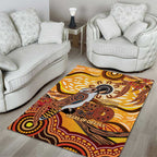 Kookaburra Australia NAIDOC Week 2026 Area Rug 50 Years Deadly Indigenous Art