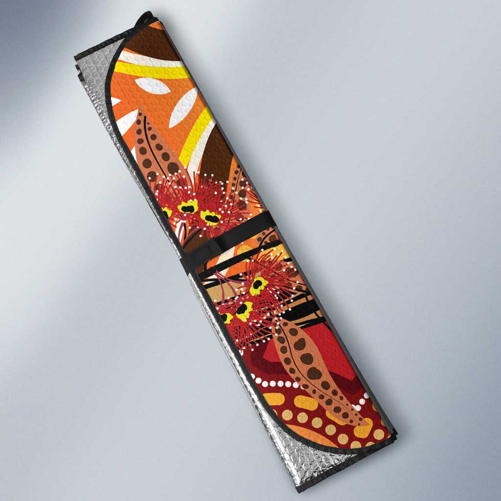 Kookaburra Australia NAIDOC Week 2026 Auto Sun Shade 50 Years Deadly Indigenous Art