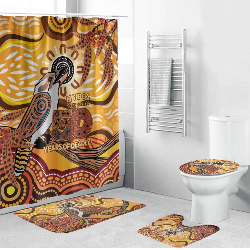 Kookaburra Australia NAIDOC Week 2026 Bathroom Set 50 Years Deadly Indigenous Art