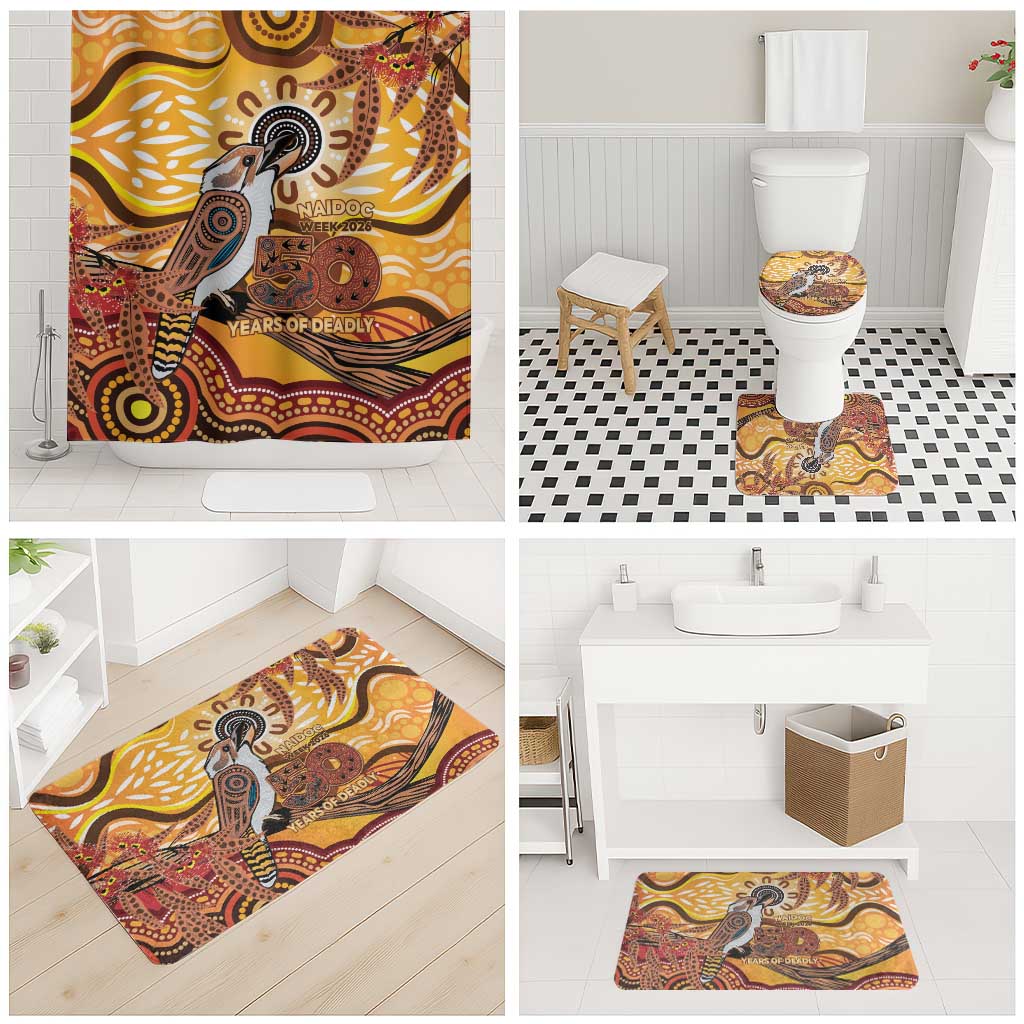 Kookaburra Australia NAIDOC Week 2026 Bathroom Set 50 Years Deadly Indigenous Art