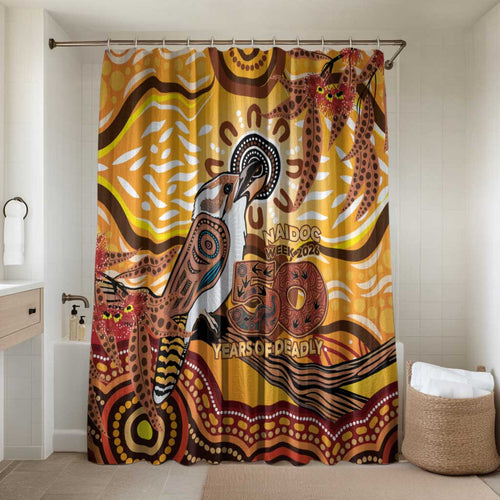 Kookaburra Australia NAIDOC Week 2026 Bathroom Set 50 Years Deadly Indigenous Art