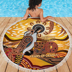 Kookaburra Australia NAIDOC Week 2026 Beach Blanket 50 Years Deadly Indigenous Art