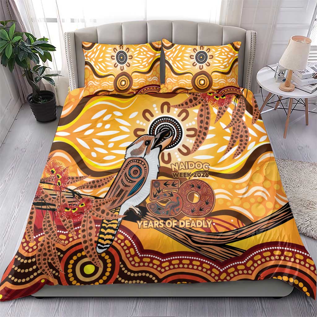 Kookaburra Australia NAIDOC Week 2026 Bedding Set 50 Years Deadly Indigenous Art