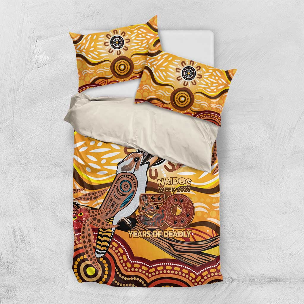 Kookaburra Australia NAIDOC Week 2026 Bedding Set 50 Years Deadly Indigenous Art