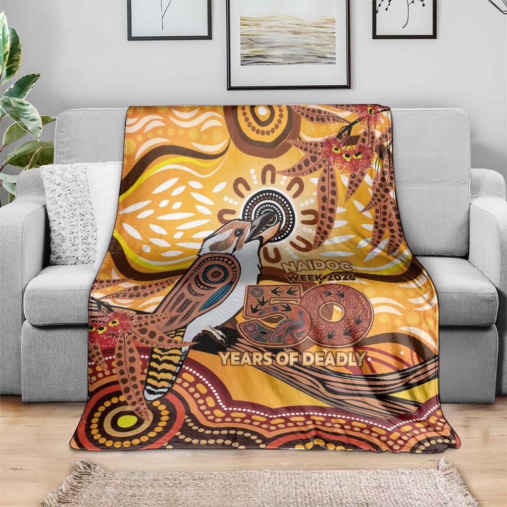 Kookaburra Australia NAIDOC Week 2026 Blanket 50 Years Deadly Indigenous Art