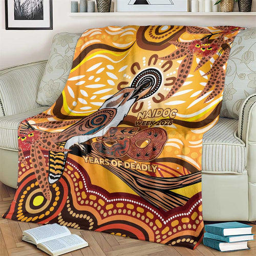 Kookaburra Australia NAIDOC Week 2026 Blanket 50 Years Deadly Indigenous Art