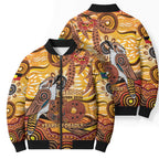 Kookaburra Australia NAIDOC Week 2026 Bomber Puffer Jacket 50 Years Deadly Indigenous Art