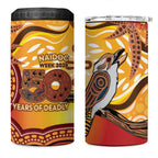 Kookaburra Australia NAIDOC Week 2026 4 in 1 Can Cooler Tumbler 50 Years Deadly Indigenous Art