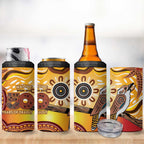 Kookaburra Australia NAIDOC Week 2026 4 in 1 Can Cooler Tumbler 50 Years Deadly Indigenous Art