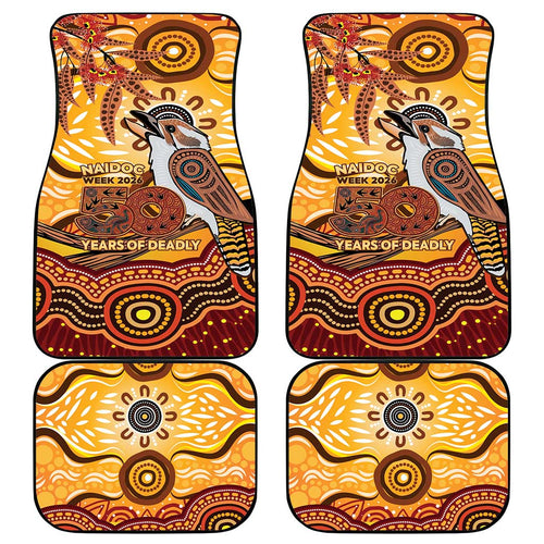 Kookaburra Australia NAIDOC Week 2026 Car Mats 50 Years Deadly Indigenous Art