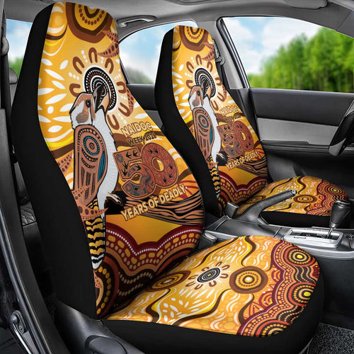Kookaburra Australia NAIDOC Week 2026 Car Seat Cover 50 Years Deadly Indigenous Art