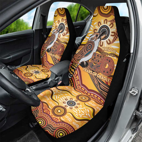 Kookaburra Australia NAIDOC Week 2026 Car Seat Cover 50 Years Deadly Indigenous Art