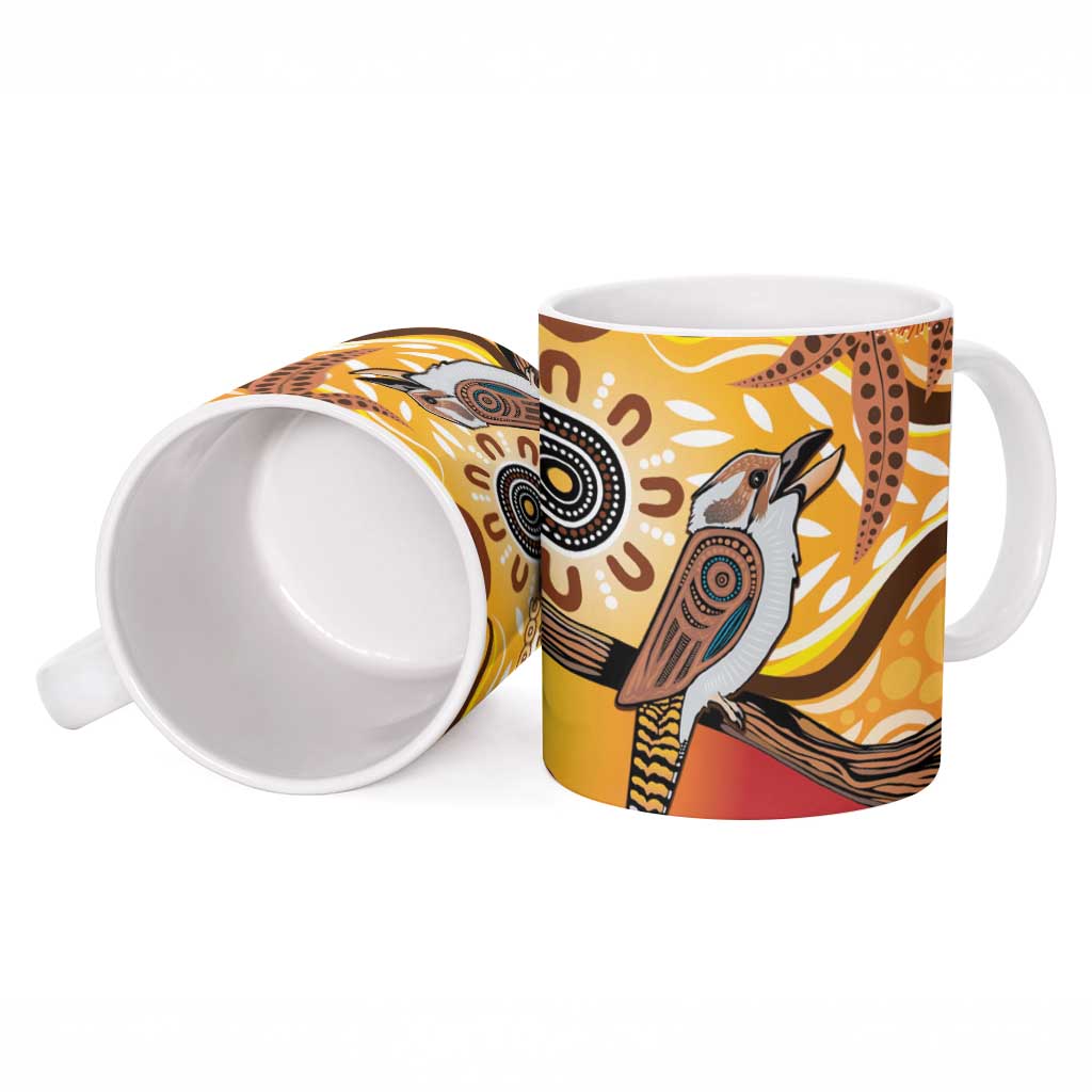 Kookaburra Australia NAIDOC Week 2026 Ceramic Mug 50 Years Deadly Indigenous Art