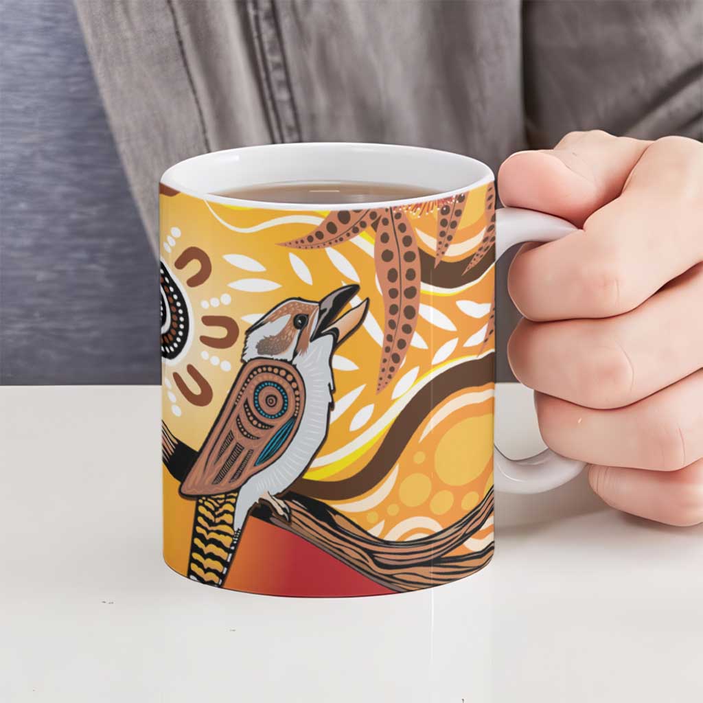 Kookaburra Australia NAIDOC Week 2026 Ceramic Mug 50 Years Deadly Indigenous Art