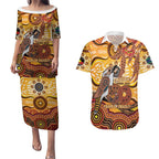 Kookaburra Australia NAIDOC Week 2026 Couples Matching Puletasi and Hawaiian Shirt 50 Years Deadly Indigenous Art