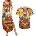 Kookaburra Australia NAIDOC Week 2026 Couples Matching Summer Maxi Dress and Hawaiian Shirt 50 Years Deadly Indigenous Art