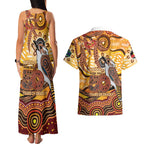 Kookaburra Australia NAIDOC Week 2026 Couples Matching Tank Maxi Dress and Hawaiian Shirt 50 Years Deadly Indigenous Art