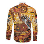 Kookaburra Australia NAIDOC Week 2026 Family Matching Off Shoulder Maxi Dress and Hawaiian Shirt 50 Years Deadly Indigenous Art
