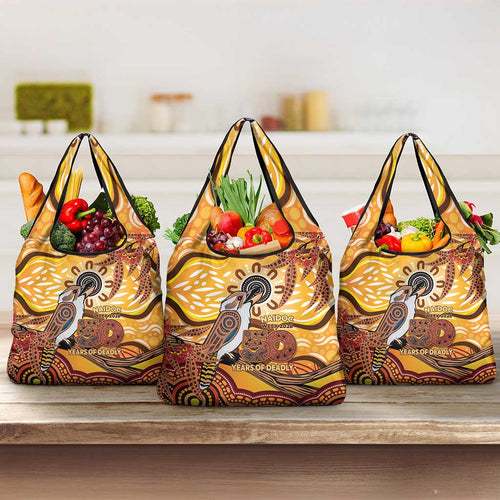 Kookaburra Australia NAIDOC Week 2026 Grocery Bag 50 Years Deadly Indigenous Art