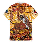 Kookaburra Australia NAIDOC Week 2026 Hawaiian Shirt 50 Years Deadly Indigenous Art